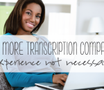 5 General Transcription Companies hiring work at home moms- No experience required!- from wahadventures.com