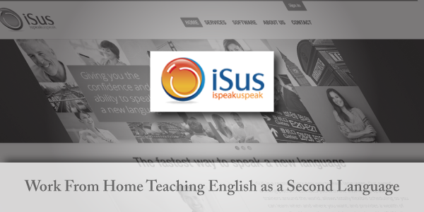Work from Home as an ESL coach at ISUS
