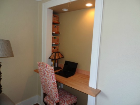 Easy Closet Conversion for Small Home Office Spaces- wahadventures.com
