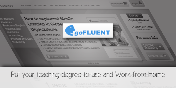 GoFLUENT- use your degree and work from home- wahadventures.com