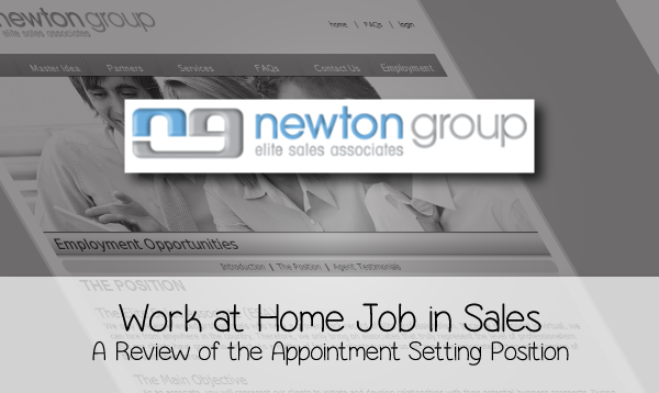 Newton Group Appointment Setting Position