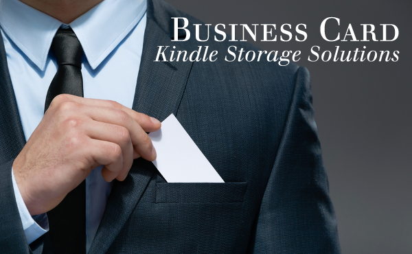 Business Card Storage Solutions for Kindle- Free Apps!