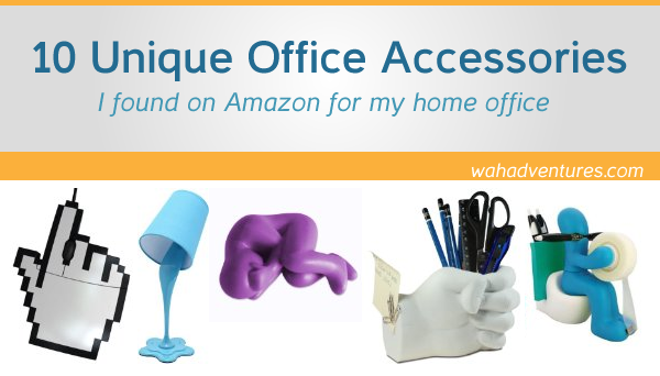 Unique Accessories for a Home Office