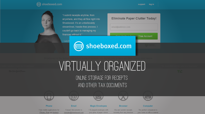 review of shoeboxed online storage