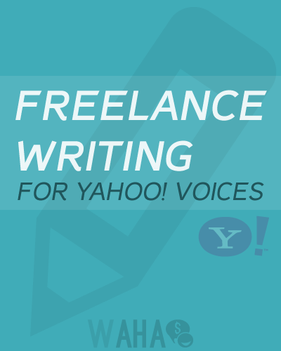 Freelance Writing for Yahoo! Voices