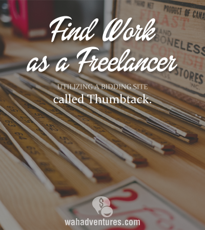 Find clients for your freelance work through Thumbtack...but there are pros and cons to consider.