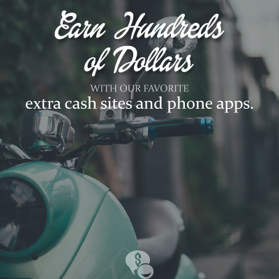Find out how we make hundreds of dollars with these ten extra cash sites/apps.