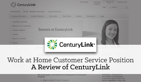 centurylink work from home