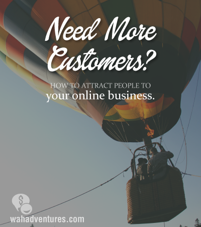 How to attract new customers to your online business.